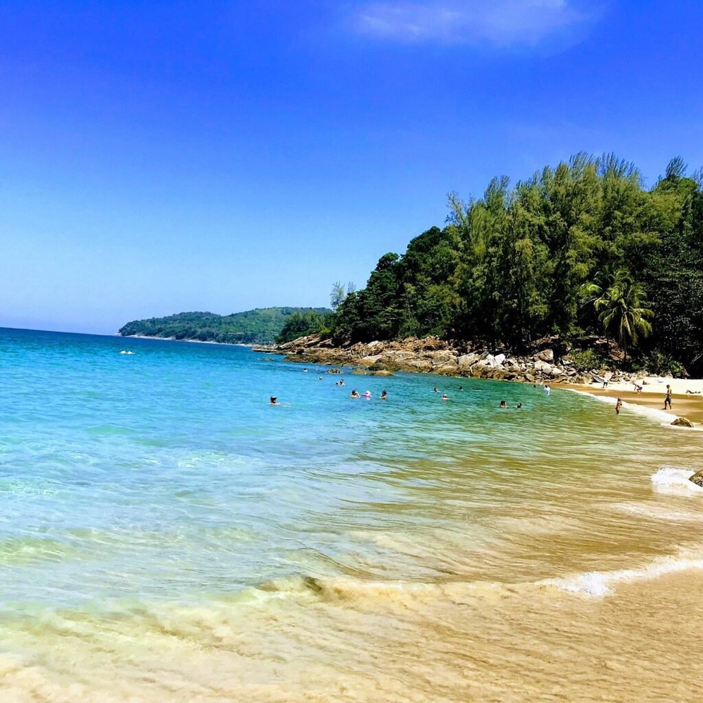 crystal-clear waters